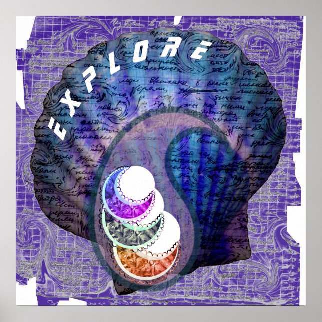 Explorar la misteriosa impresión de los Posters ma (Frente)