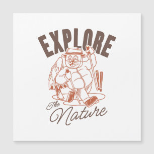Explorar La Naturaleza - Viñeta De Gatos