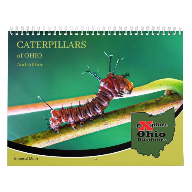Explorar Ohio al aire libre Caterpillar Calendario (Tapa)