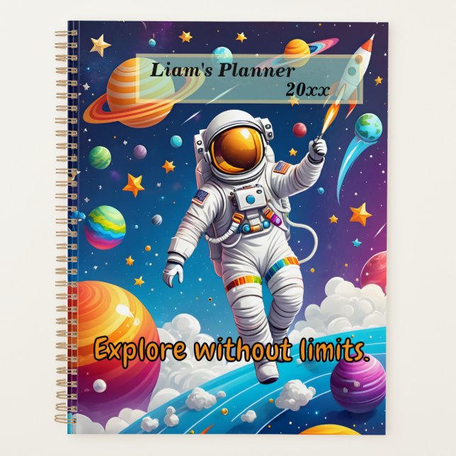 Explorar sin límites - Planificador personalizado  (Anverso)