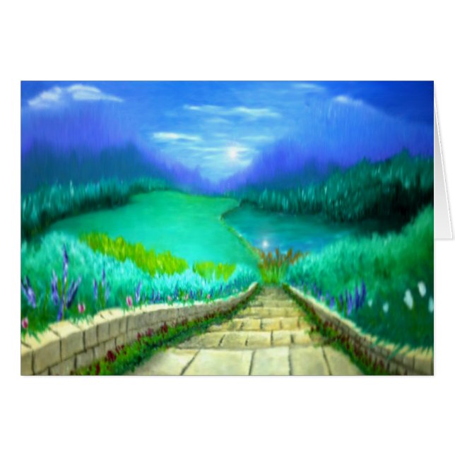 Explorar tarjeta de saludo Life (Anverso (Horizontal))