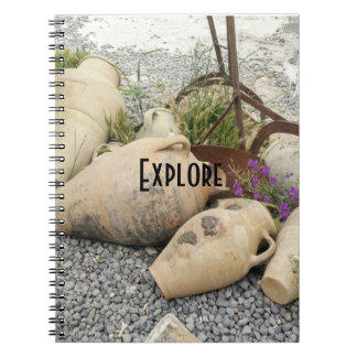 Explore el cuaderno de los floreros de la arcilla