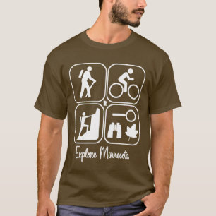 Explore la camisa de los Rótulos de Minnesota