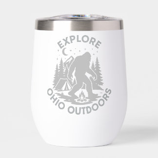 Explore Ohio al aire libre Bigfoot Camping Wine Tu