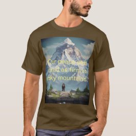 Explore por qué la camiseta oscura básica está tom
