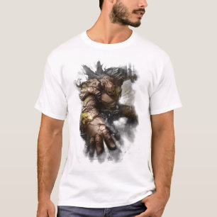 Explosión - camiseta elemental de la tierra