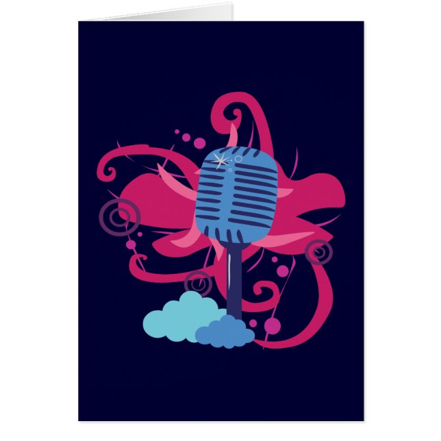 Explosión de arte de micrófono (Frente)