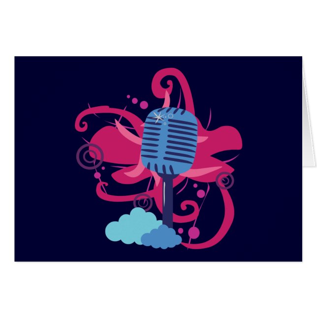 Explosión de arte de micrófono (Anverso (Horizontal))