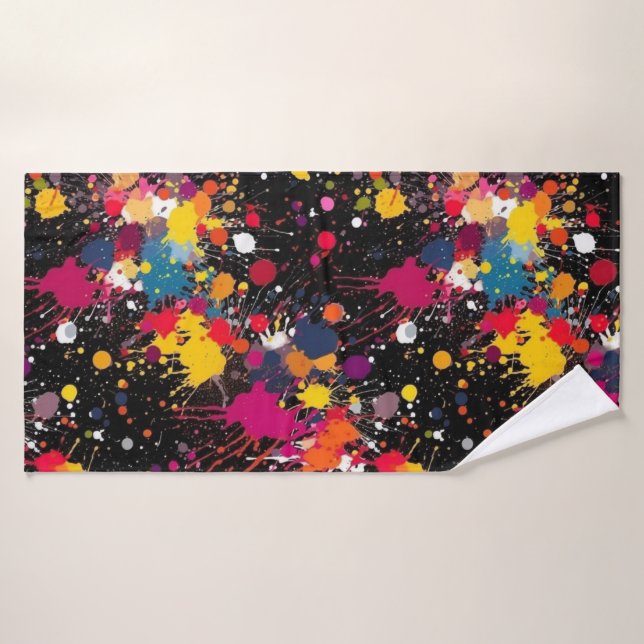 Explosión de color (Toalla de baño)