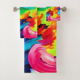 Explosión de color alegre pintura