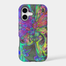 Explosión de color radiante: Deva azul verdoso y v