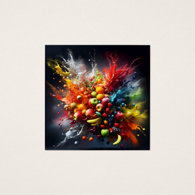 Explosión de frutas (Anverso)