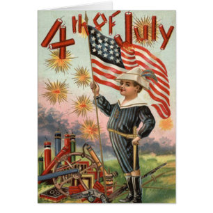 Explosión de fuegos artificiales de la bandera de 