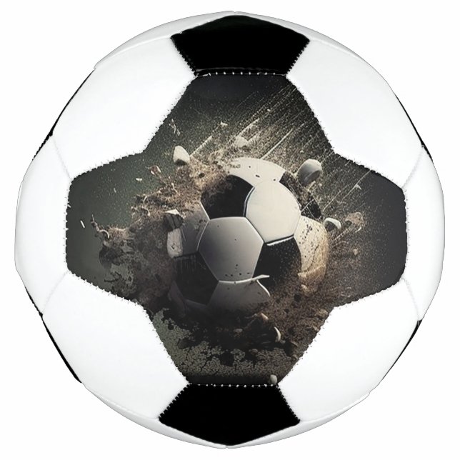 Explosión de la pelota de fútbol (Anverso)