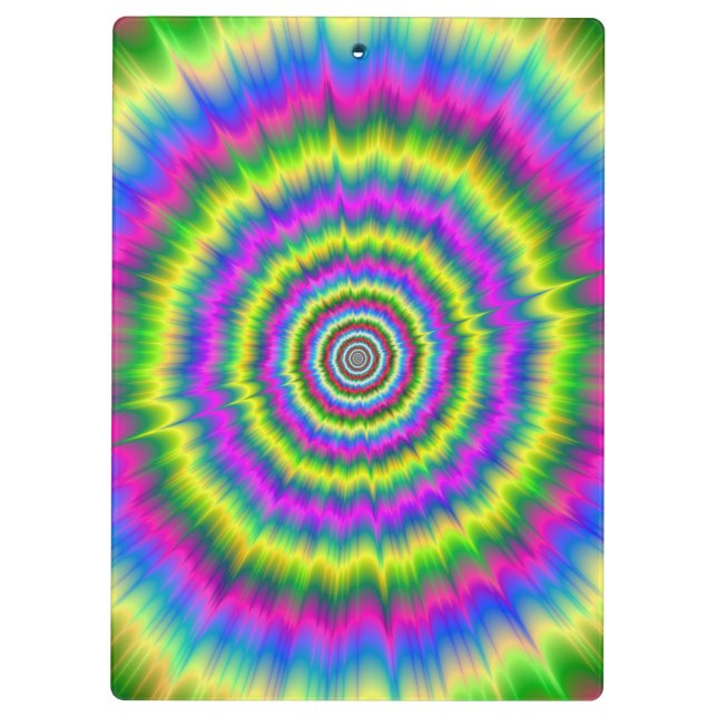 Explosión de neón en el portapapeles (Reverso)