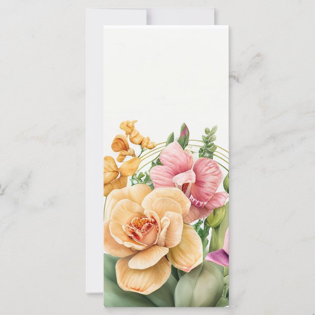 Explosión de Orquídeas (Anverso)