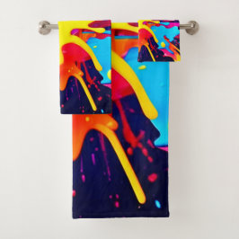 Explosión de pintura radiante