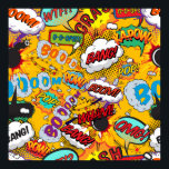 Explosiones de arte pop en libro de historietas di<br><div class="desc">Un diseño fresco,  moderno y divertido que pone el wham,  zap,  en tu casa,  tu vida y tu día. Un gran regalo para ti,  tus amigos o tu familia. Diseñado por ComicBookPop© en www.zazzle.com/comicbookpop*</div>