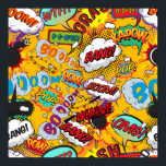 Explosiones de arte pop en libro de historietas di<br><div class="desc">Un diseño fresco,  moderno y divertido que pone el wham,  zap,  en tu casa,  tu vida y tu día. Un gran regalo para ti,  tus amigos o tu familia. Diseñado por ComicBookPop© en www.zazzle.com/comicbookpop*</div>