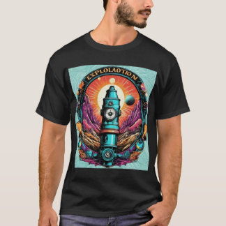 Explotar en el futuro: camiseta de perturbación te