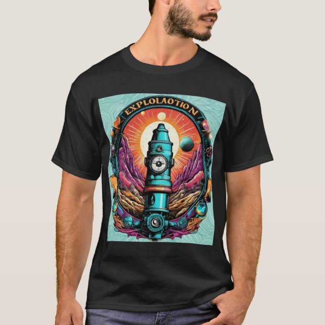 Explotar en el futuro: camiseta de perturbación te (Anverso)