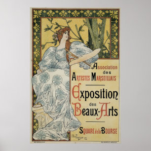 Expo de las bellas arte del nouveau del arte del