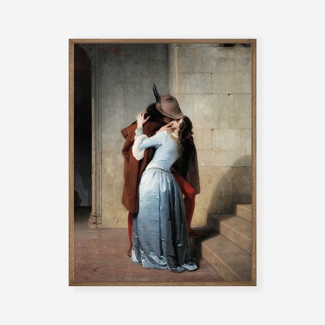 Exposición de arte Francesco Hayez Kiss Il Bacio (Subido por el creador)