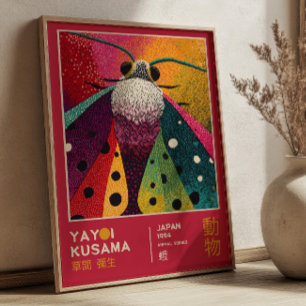 Exposición de arte japonés de insectos de mariposa