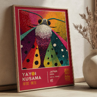 Exposición de arte japonés de insectos de mariposa