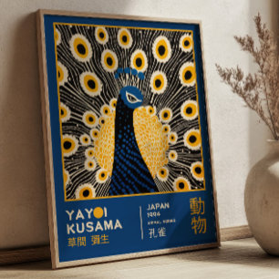 Exposición de Arte Japonés Yayoi Kusama Pavo Real