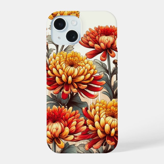 Exposición de Flores de Crisantemo de Otoño (Reverso )