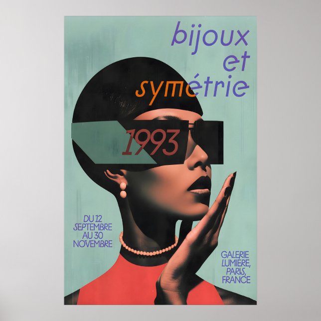 Exposición de Moda de París Arte Impreso Bijoux et (Frente)