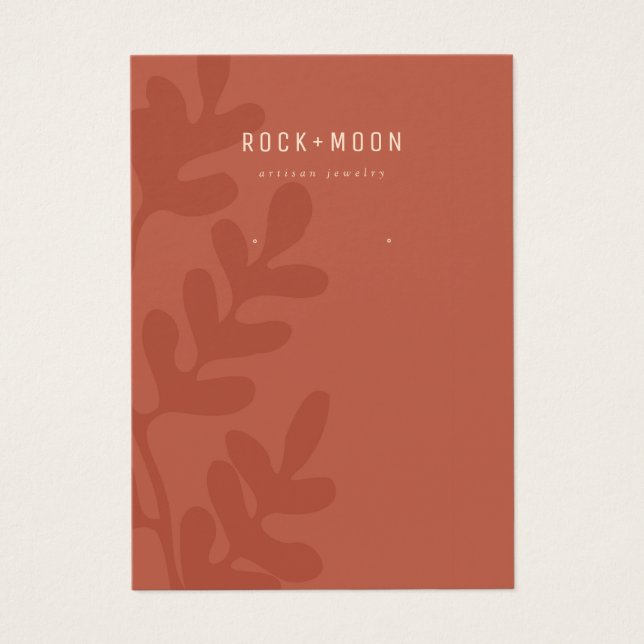 Exposición de Terracotta deja tarjeta de visualiza (Frente)