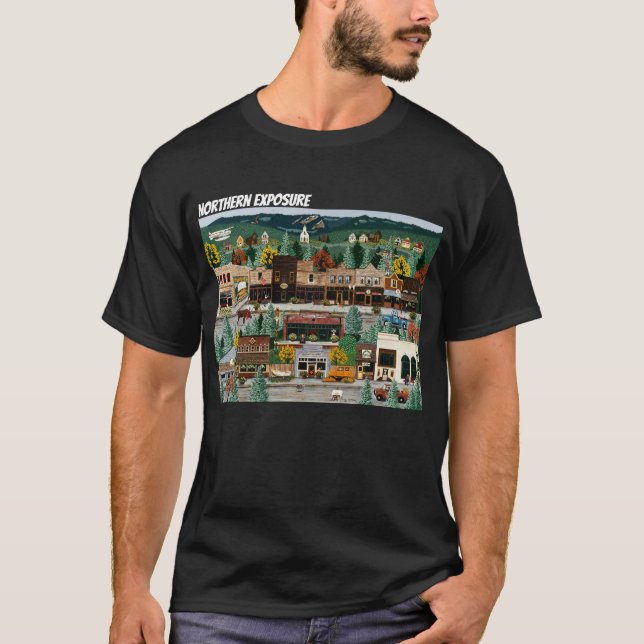 "Exposición del Norte" ~ Roslyn, camiseta de Washi (Anverso)