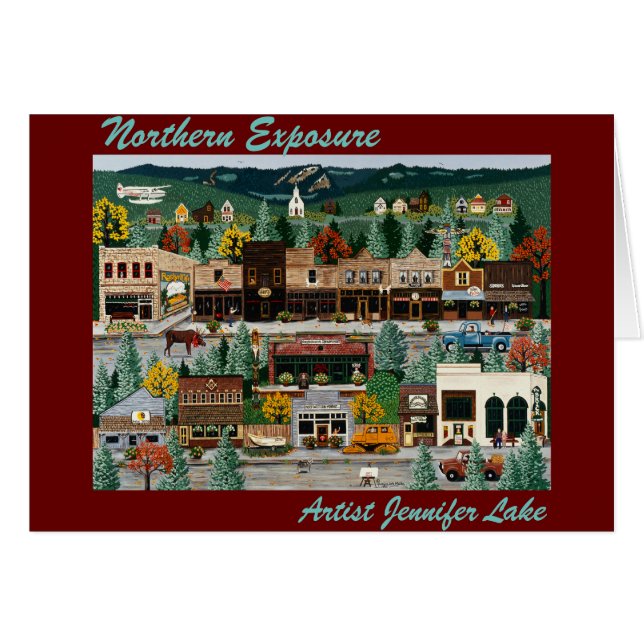 "Exposición del Norte" ~ Roslyn, Washington (Anverso (Horizontal))