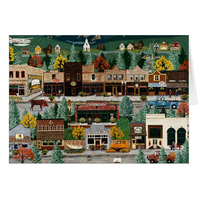 "Exposición del Norte" ~ Roslyn, Washington (Anverso (Horizontal))