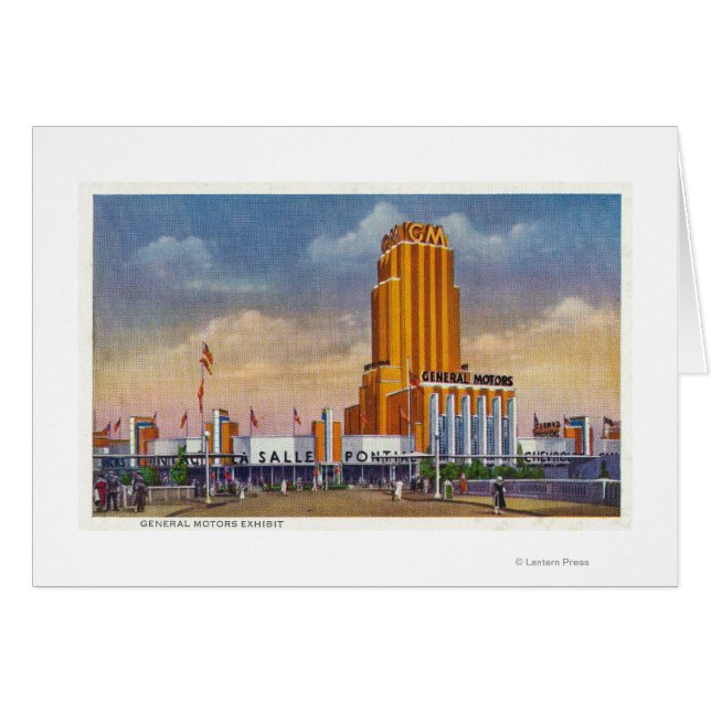 Exposición General Motors, Feria Mundial de 1934 (Anverso (Horizontal))