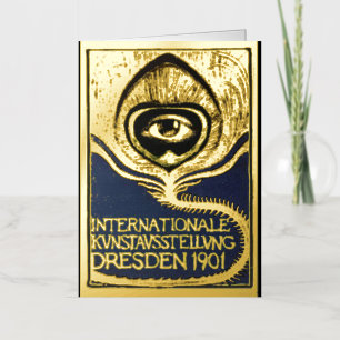 Exposición internacional vintage de art nouveau Kl
