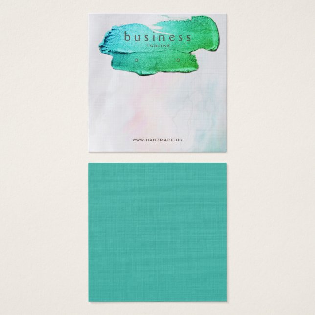 Expositor de aretes de ágata costera (Anverso y reverso)