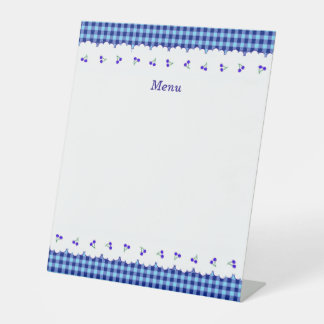 EXPOSITOR EN L タイトル カスタマイズ チェリー チェック ブルー