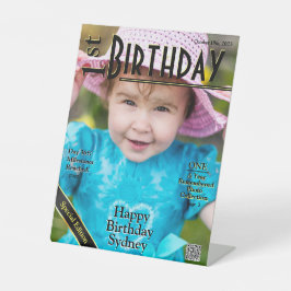 Expositor En L 1.ª portada de la revista Birthday Faux