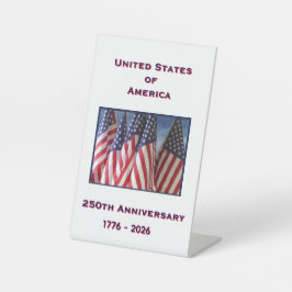Expositor En L 250° Aniversario Patriótico de los Estados Unidos