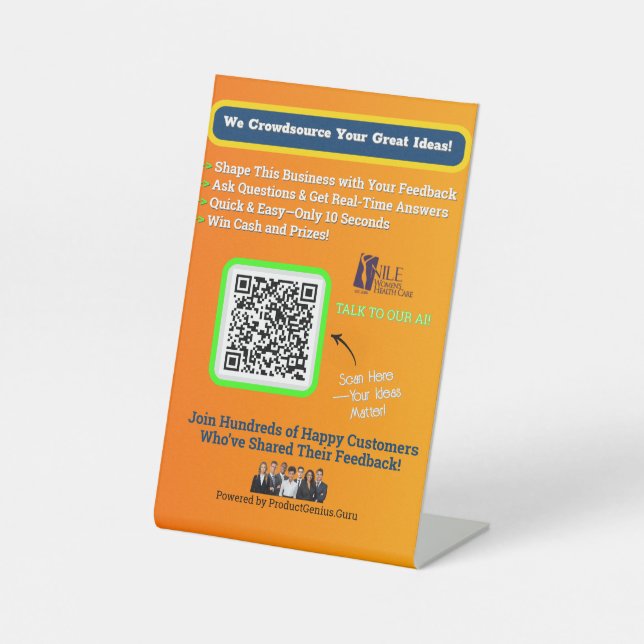 Expositor En L 4 X 6 Llave de ventana (Anverso)