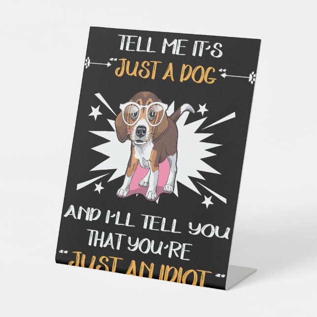 Expositor En L 5 Solo Un Perro - Sólo Un Idiota (Anverso)