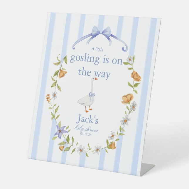 Expositor En L a gosling blue (Anverso)