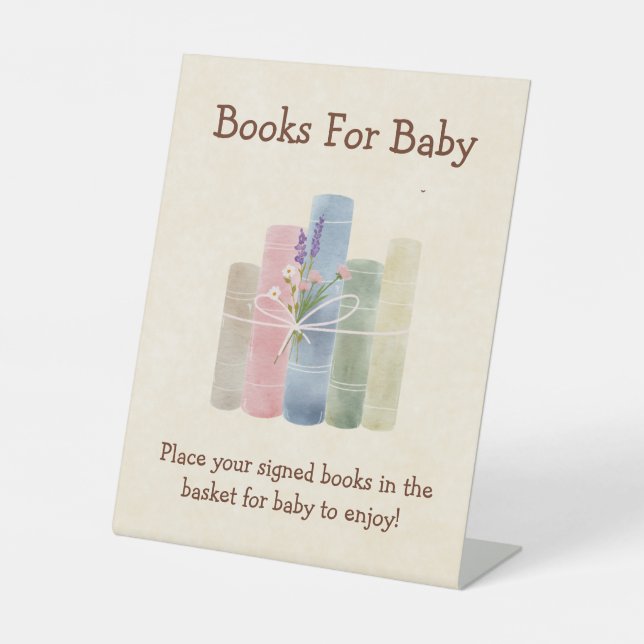Expositor En L A New Chapter Begins Baby Books (Anverso)