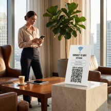 Acceso WiFi QR de Empresa Escanear Conectar Red de