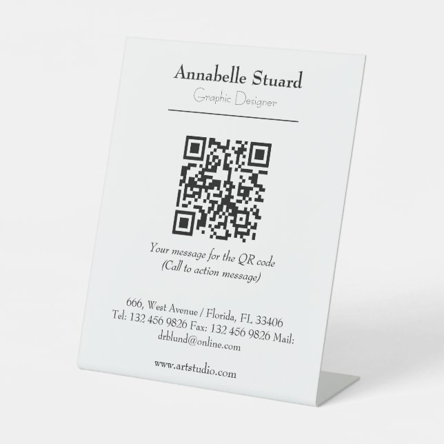 Expositor En L Accesorios para escritorio de suministros de ofici (Anverso)