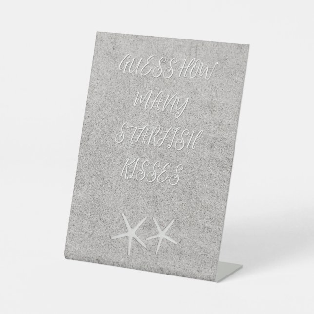 Expositor En L Adivinen Cuántos Starfish (Anverso)