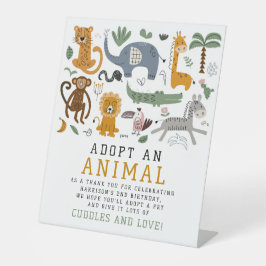 Expositor En L Adoptar A Un Animal Dos Animales Salvajes De Safar